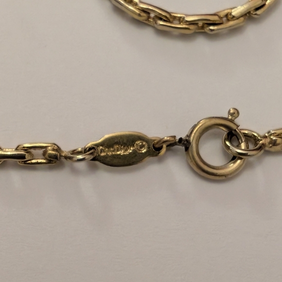 Christian Dior Ivory Tubular Bar Necklace, Dior Jewelry, Dior Necklace - Picture 9 of 9